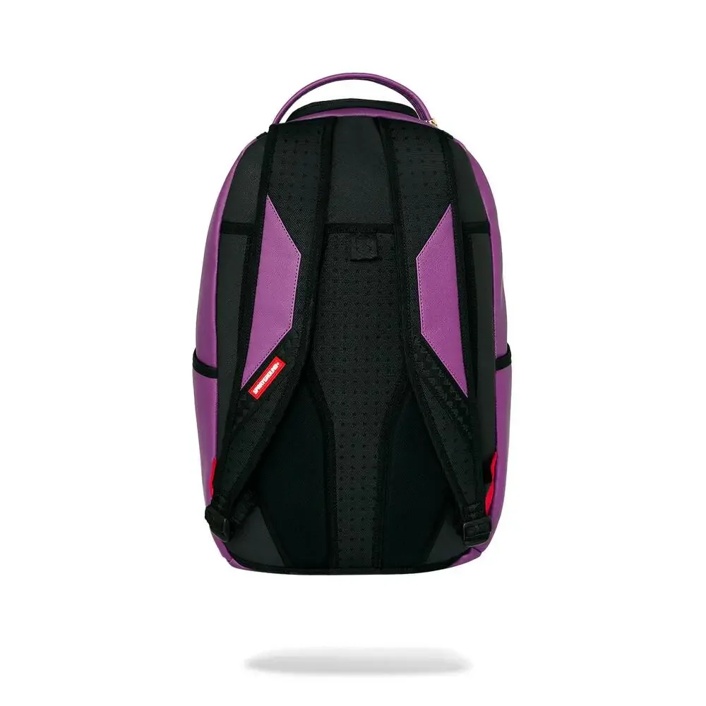 Sprayground Central Bubble Shark Backpack Unisex Purple Shoulder Strap SPR354
